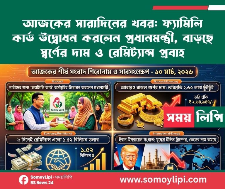 Today's latest news Prime Minister launches family card, gold prices and re_20260310_211008_0000