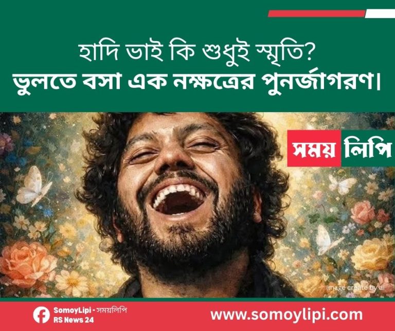 হাদি ভাই কি শুধুই স্মৃতি